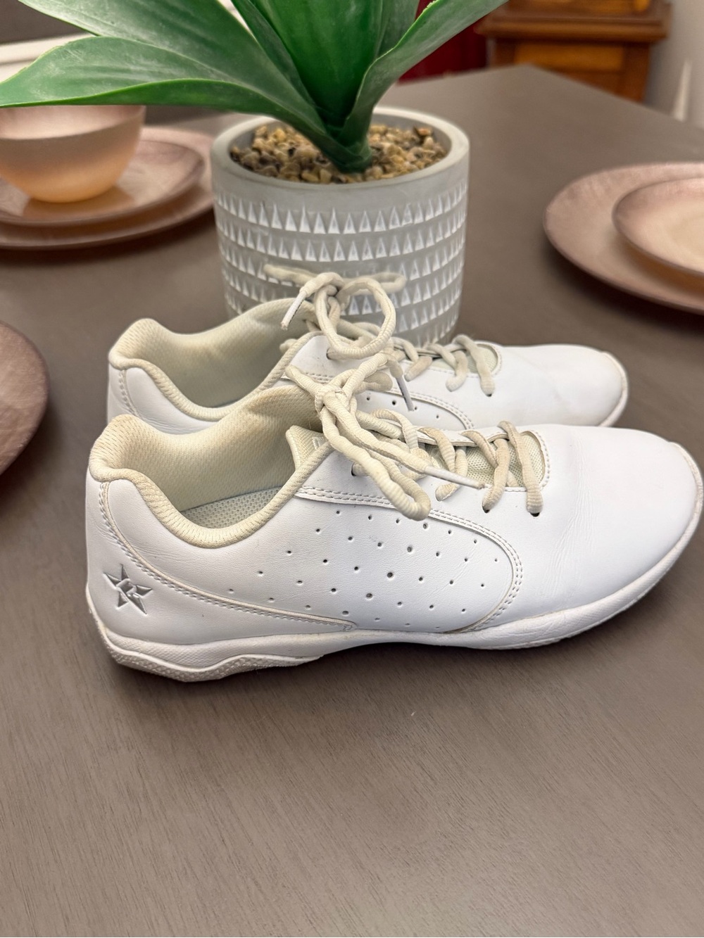 Rebel Cheer Athletic Sneakers - Classic Lace-Up Comfort